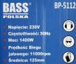 Szlifierka kątowa diax 1400W wolny start firmy Bass Polska