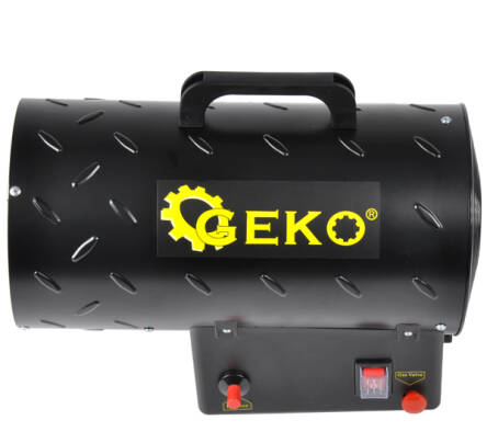 Nagrzewnica gazowa 15kW 320m3/h dmuchawa wyposażona w wąż z reduktorem firmy GEKO