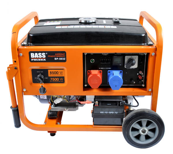 Agregat prądotwórczy 8,5kW generator prądu Bass