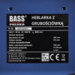 Heblarka grubościówka strug strugarka 1500w 25cm firmy BASS POLSKA BP-4788