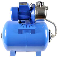 Zestaw hydroforowy pompa wody hydrofor 1100W 50l