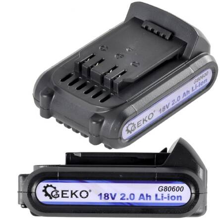 Bateria akumulatorowa 18V 2.0Ah Li-ion akumulator do narzędzi bezprzewodowych firmy GEKO Z SERII OnePower