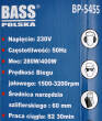 Szlifierka satyniarka boczna 400W polerka ściernica walcowa firmy Bass Polska