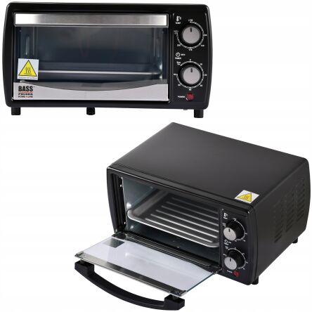 Kompaktowy piekarnik elektryczny mini suszarka grill 700w 10l opiekacz firmy BASS POLSKA BH 10372