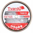 Tarcza diamentowa do cięcia gresu kwarcu marmuru 250mm firmy TVARDY T00819