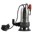 Pompa do wody czystej i brudnej z wyłącznikiem pływakowym 950W 24000l/h pompa do wody z wirnikiem vortex niemieckiej firmy T.I.P.